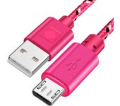 OLAF Micro USB Cable 1m 2m 3m Nylon Braided Fast Charging Cable For Samsung S7 Xiaomi LG Huawei Tablet Android USB Charger Cord