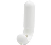SANCO STORE - ORYX Colgador Adhesivo / Atornillable Blanco