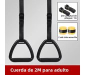 Gymnastic Rings Pull up Handle Rings with Adjustable Straps for Chlidren Adult Home Workouts Strength Training Fitness Equipment