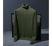 Men's Turtleneck Long Sleeve Turtle Neck Shirts Lightweight Thermal Pullover Sweater Solid Color Sweater Men Winter Warm Coats