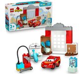 LEGO® DUPLO® | Cars de Disney y Pixar Visita de McQueen al Taller de Doc Juguete Para Bebés, Estimula el Juego Creativo, Set de Construcción Para Preescolares de 2 Años o Más 10456
