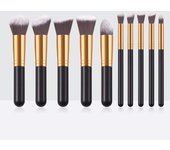 10PCs Minin Makeup Brush Set Cosmetict Makeup For Face Make Up Tools Women Beauty Professional Foundation Blush Eyeshadow