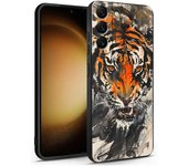 Case for Samsung Galaxy A54 A55 5G A53 A52 A51 A34 A35 A33 A25 A24 A23 A22 A21s A32 A72 Funda Phone Cover Cool Animal Tiger Lion