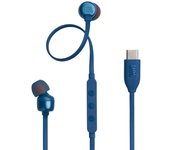 Auriculares intrauditivos jbl tune 310c/ con micrófono/ azules