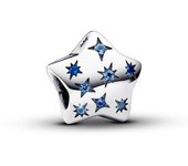 Pandora Charm en plata de ley Estrella Llamativa Brillante​ 792974C01 , para Mujer