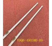 LED Backlight Strips For Samsung QE49Q66RTA QE49Q60RATXZT QE49Q60RAT QE49Q67RAT CY-RR049HGLV3H BN95-05628A V9Q6-490SM0-R0