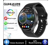 2024 GPS Track Smart Watch 6 Reloj Inteligente Hombre 1,39 Inchs Pantalla Táctil Complete 360*360 HD AMOLED Siempre Muestra , Reloj De Temperatura Corporal, Reloj De Azúcar En Sangre,Bluetooth Llama Smartwatch Hombres, IP68 Impermeable Reloj De Mujer