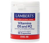 Vitamina D3 K2 90 Caps 814590 Lamberts Lamberts