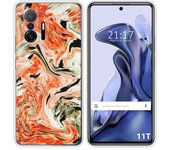 Funda Silicona para Xiaomi 11T 5G / 11T Pro 5G diseño Mármol 12 Dibujos