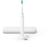PHILPS HX3673/13 Cepillo dental eléctrico sónico con estuche de viaje, Sonicare 3100 series, color Blanco y conexión a USB