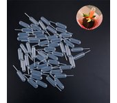 100pcs 4ml Disposable Pipettes Plastic Squeeze Transfer Pipettes Dropper For Strawberry Cupcake Ice Cream Chocolate
