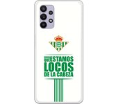 Funda original compatible con Samsung Galaxy A32 5G - Real Betis Balompié Estamos locos