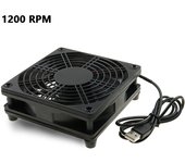 Router Cooling Fan DIY PC Cooler TV Box Wireless  Silent Quiet DC 5V USB Power 120mm 240mm Fan 12CM W/Screws Protective Net