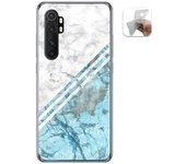 Tumundosmartphone Funda Gel TPU Xiaomi Mi Note 10 Lite Diseño Mármol 02