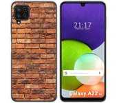 Funda Silicona para Samsung Galaxy A22 4G / M22 diseño Ladrillo 04 Dibujos