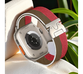 Nylon Loop for Apple Watch Band Series10 49mm46mm45mm44mm42mm 38mm40mm41mm Parachute Style Buckle for Iwatch Ultra2 S10 9 8 7 6