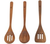 San Ignacio Set Completo Utensilios Cocina Madera Acacia