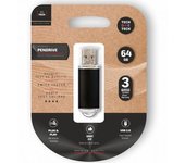 Pendrive 64GB Tech One Tech Basic USB 2.0/ Negro
