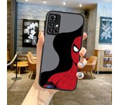 Avengers Alliance Spider Man Phone Case For Redmi Note 12 11 10 9 8 Pro Plus Pro S T 5G Matte Frosted Translucent Cover