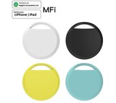 1/2/4pcs Bluetooth GPS Tracker via IOS Find My App Alternatives Tag for Apple Airtag Anti-Lose Locator for Personal Item Pets