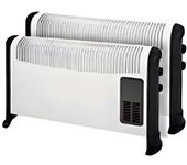 SP Calefactor Convector 2000W Vitrocerámica Silencioso y Seguro