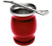 Taza de la tableta de la yerba mate
