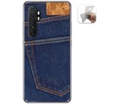Tumundosmartphone Funda Gel TPU Xiaomi Mi Note 10 Lite Vaquero Dibujos Personalizada