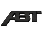 3D Metal ABT Sticker Car Rear Trunk Letter Logo Badge For A3 A4 A5 A7 A7 Q3 Q5 Q7 TT RS6 RS3 Accessories