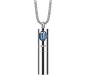 Twelve Constellation Aromatherapy Essential oil diffuser Pendant necklace Stainless steel new Aromatherapy necklace Niche pendan