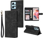 Wallet Skin-friendly Card Stand Magnetic Flip Leather Case For Xiaomi Redmi 14C 13 13C 12C 10 10C 9 9A 9C NFC 9T 8 7A A1 A2 Plus