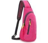 Mochila bandolera de Nailon Ligera E impermeable para Actividades al Aire Libre