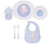 Vajillas 6 Piezas Microondas Ocean Life Saro