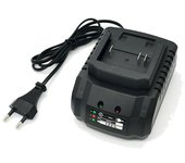 Cargador compatible con batería Makita Lithium 18v-21v Aplicar alimentación Enchufe UE negro ninguno