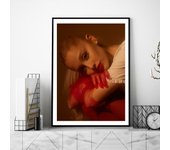 Grande Eternal Sunshine A-Ariana Singer Poster Gallery Prints Self Adhesive Home Decor Decoration Wall Decals Living Room
