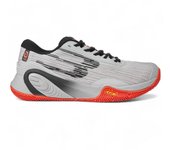 Zapatillas Bullpadel Paquito Navarro Hack Vibram 25V Gris Claro