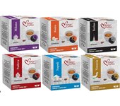 96 Capsulas Lavazza a Modo Mio Compatibles - Degustacion - 6 Variedades de Cafe- Compatibles con Cafeteras Lavazza a Modo Mio