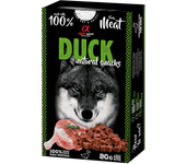 Alpha Spirit Snack Natural Perro Pato 6x80gr - Snacks de perro Semi húmedos Pato - Snacks de perro Naturales