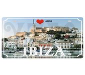 Vintage Ibiza Egypt Munich Haikidiki City Metal Sign License Plate  Wall Art Decor for Home Shop Club Bar  xCM DCA