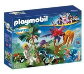 Playmobil 6687 Isla Perdida con Alien y Raptor Playmobil Super4 6687