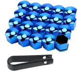 17/21/19mm 20PCS Car Wheel Nut Caps Protection Covers Caps Anti-Rust Auto Hub Screw Cover Car Tyre Nut Bolt Exterior Decoration