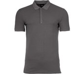 A|X ARMANI EXCHANGE Polo para hombre - Botones ocultos, Algodón Stretch