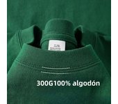 Summer Cotton Heavy Duty 300grams American Pure Cotton Short Sleeves T-shirt Men Casual Base Top Oversized T Shirt