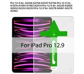 Tempered Glass For Ipad Pro 12.9 11 10 Mini 6 Screen Protector For Ipad Air 5 4 3 2 1 10.2 9.7 8th 9 Generation 2022 2021 2020