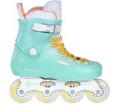 Powerslide Zoom Baby Blue 80 - Patines en Línea Freeride Urbano Duraderos y Elegantes
