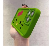 Original Sanrio Hello Kitty Liquid Silicone Cases For iPhone 16 15 14 13 12 11Pro Max Plus X XR XS 7 8 Plus Shockproof Cover Y2K