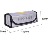 SOMY Bolsa de seguridad para batería de litio, protección de seguridad a prueba de fuego y explosiones, bolsa de protección de carga de batería, batería