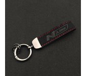 Carbon Leather Letter N Line Keychain Women Men Car Keyring For i20 i10 i30 Car N Line Keychain Accessories