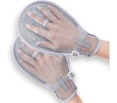 Guantes de sujeción Médica-Juego de 2, Guantes de Protección de Manos para pacientes con Demencia o Ancianos, Niños autistas, Guantes De sujeción de Cama, inmovilización de extremidades