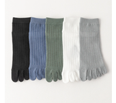 5 Pairs Summer Five Finger Socks for Men Thin Cotton Toe Socks with Separate Fingers Low Cut Ankle Sports Socks high quality