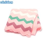 Mantas de moda para Bebé, a Rayas de Arcoíris, a Cuadros, envoltura para cochecito de nuevo Nacido, Super suave, ropa de Cama infantel, edredones De Punt